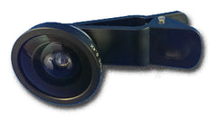 Clip on wide angle lens